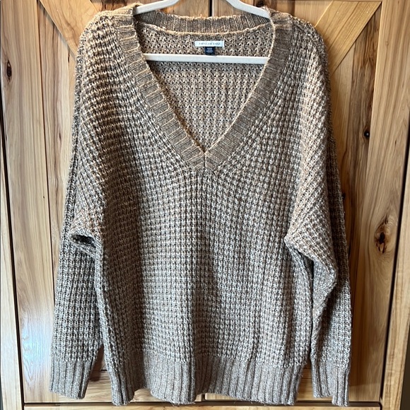American Eagle Outfitters Sweaters - American Eagle Cozy Tan Tunic Sweater